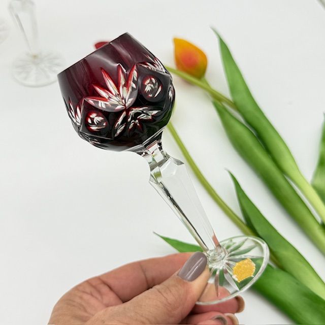 Рюмка ECHT Kristall набор 4 шт. 60 мл накладной хрусталь Германия