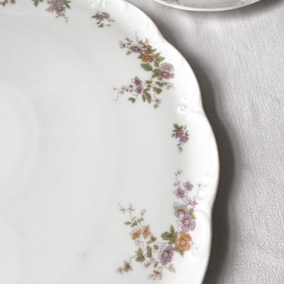 Блюдо для торта Rosenthal Monbijou садовые цветы 30 см Германия