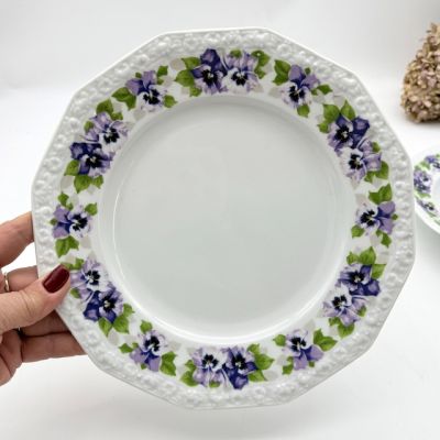 Тарелка Rosenthal Classic Rose Фиалка 25 см Германия