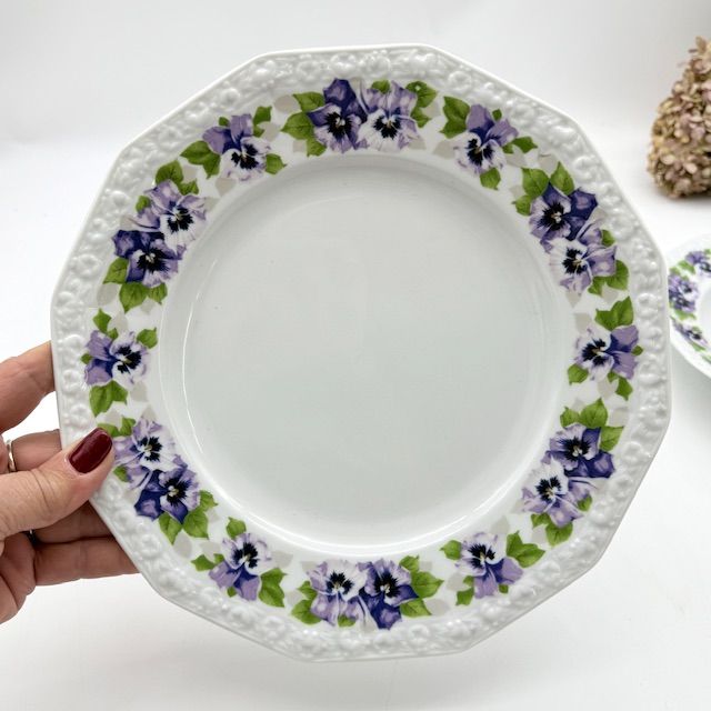 Тарелка Rosenthal Classic Rose Фиалка 25 см Германия