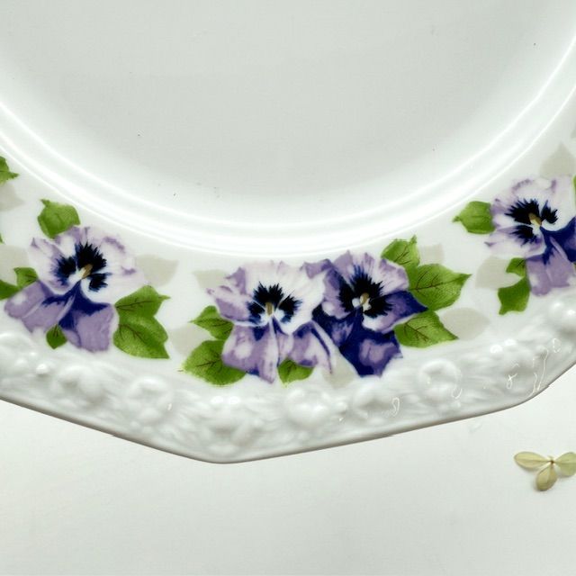 Тарелка Rosenthal Classic Rose Фиалка 25 см Германия