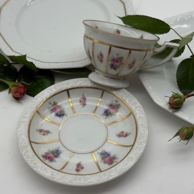 Чайная пара Rosenthal Classic Rose Poasia 180 мл Германия