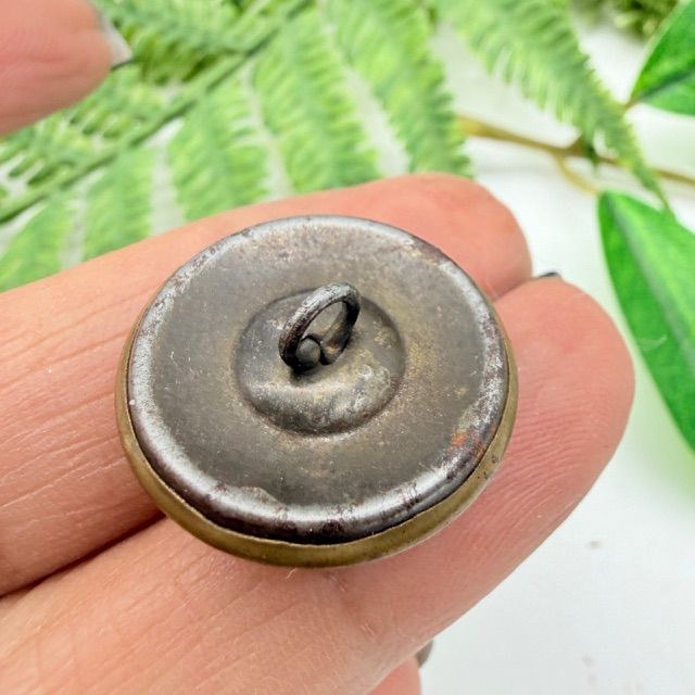 Пуговица мундирная военно-морская Якорь набор 4 шт латунь  