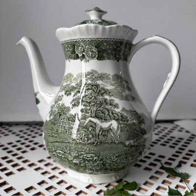 Чайник кофейник Adams Wedgwood group English Scenic 1,3 л Англия        