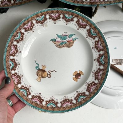 Тарелка Sarreguemines Chinois 23 см Франция