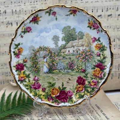 Тарелка Royal Albert Old Country Roses юбилейная 21 см Англия