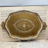 Поднос флорентийский с ручками 43 см дерево Италия