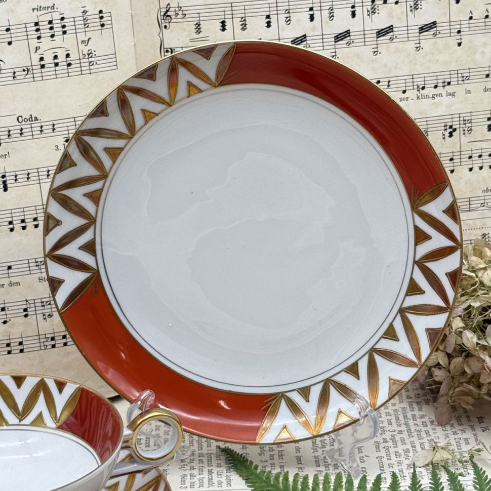 Чайное трио Wallendorf 200 мл фарфор Германия 