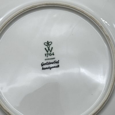 Чайное трио Wallendorf 200 мл фарфор Германия 