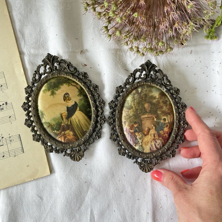 Шелкография в бронзе 14 см