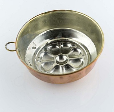 Форма для выпечки 13 см Цветок медь