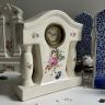 Часы каминные М.W. 25 см фарфор начало ХХ века