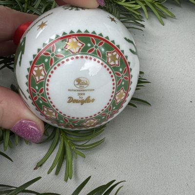 Подвес Шар рождественский 2008 Hutschenreuther Германия