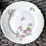 Тарелка Клематисы Арнуво 20 см фарфор Франция