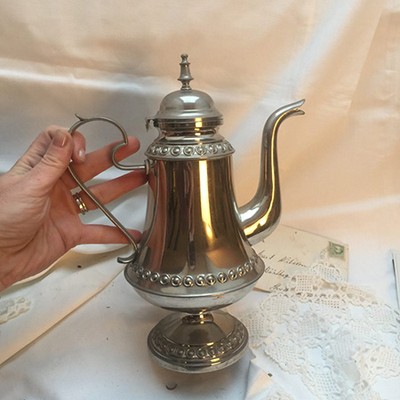 Кофейник чайник с крышкой CARLKEIJSER&Co крышка не припаяна