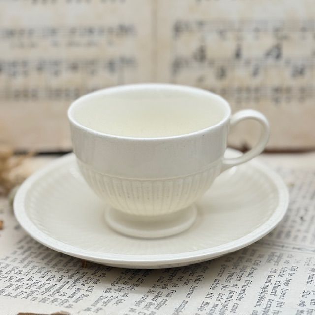 Чайная пара Wedgwood Etruria&Barlaston 200 мл фарфор Англия