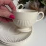 Чайная пара Wedgwood Etruria&Barlaston 200 мл фарфор Англия