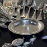 Блюдце Christofle 15 см серебрение Франция