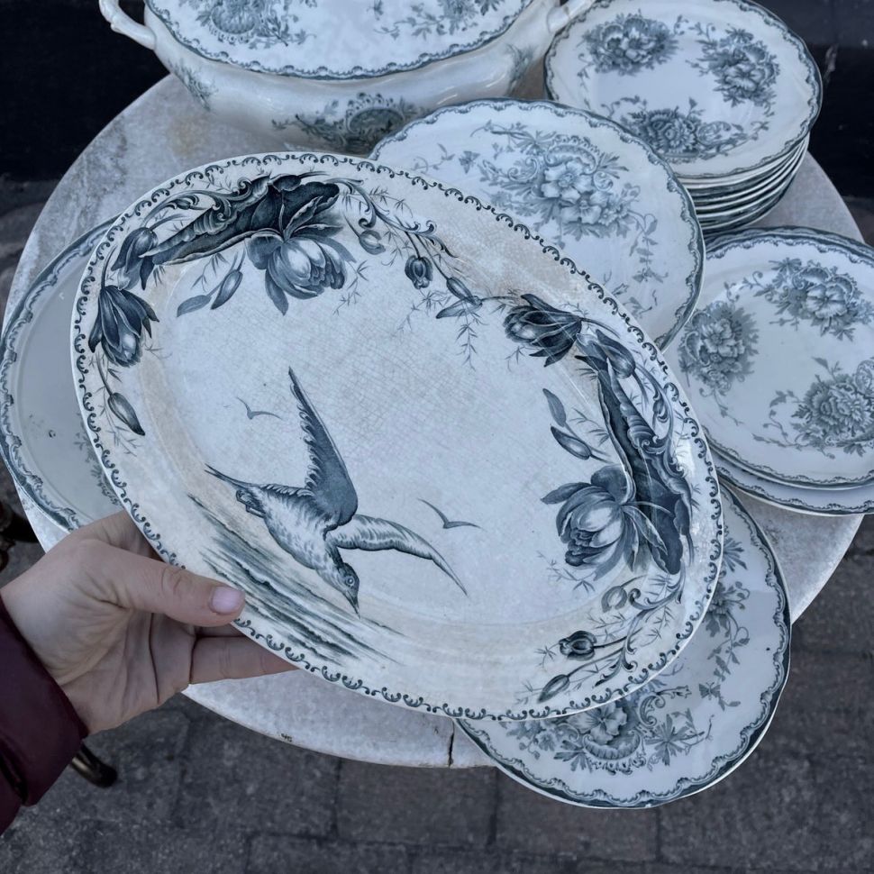 Блюдо 30 см Goteborg Tarna 120 лет Швеция