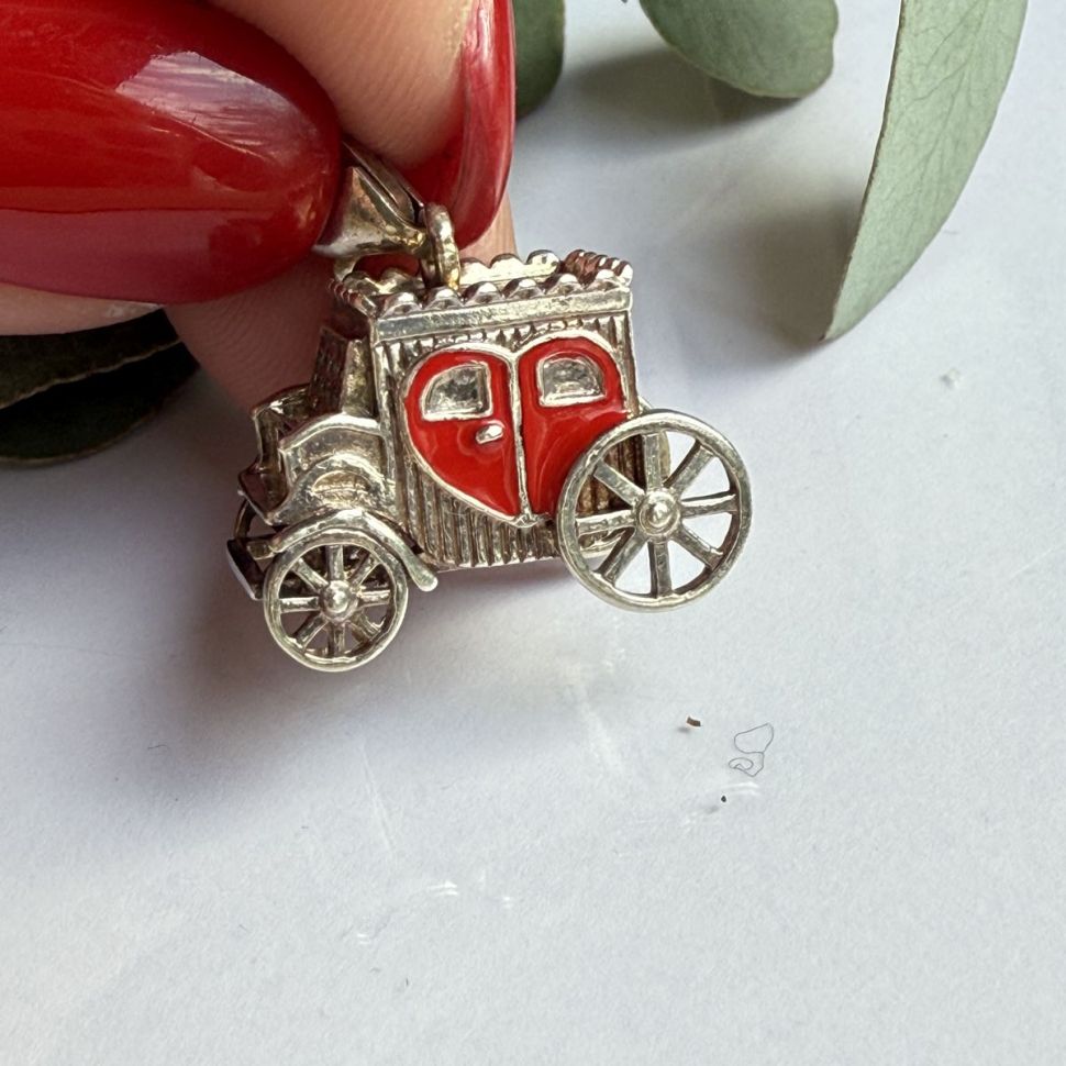 Подвеска шарм Thomas Sabo Карета 2 см 925 