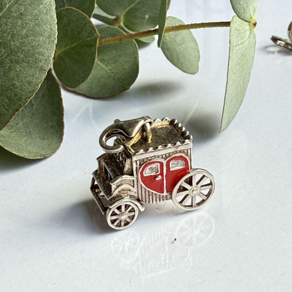 Подвеска шарм Thomas Sabo Карета 2 см 925 