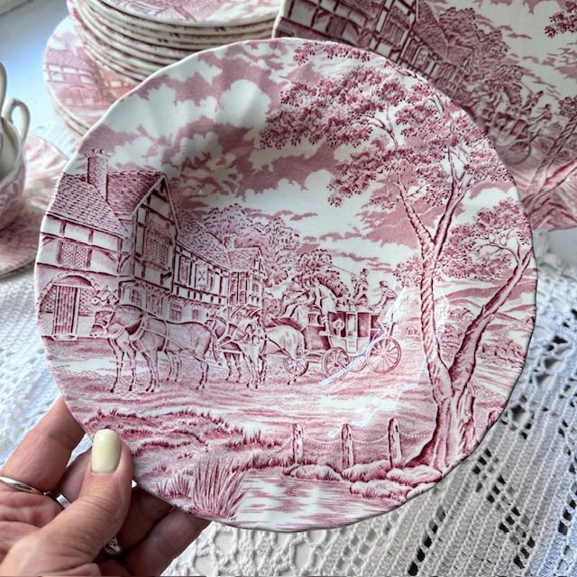 Тарелка глубокая Myott Royal Mail 23 см Англия