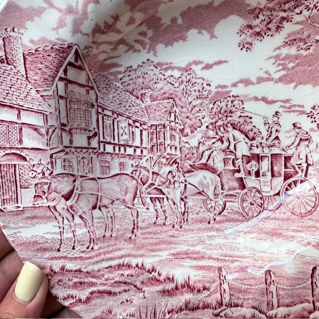 Тарелка глубокая Myott Royal Mail 23 см Англия