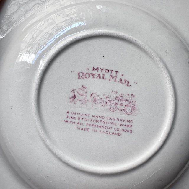 Тарелка глубокая Myott Royal Mail 23 см Англия