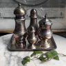 Сервировочный набор 5 предметов 21 см мельхиор серебрение Франция  