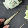 Крючок для кодлера 14 см серебро и сталь