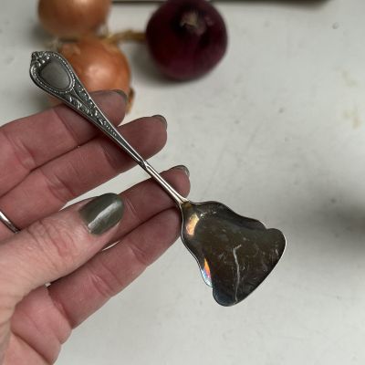 Ложка для чая 7 см металл