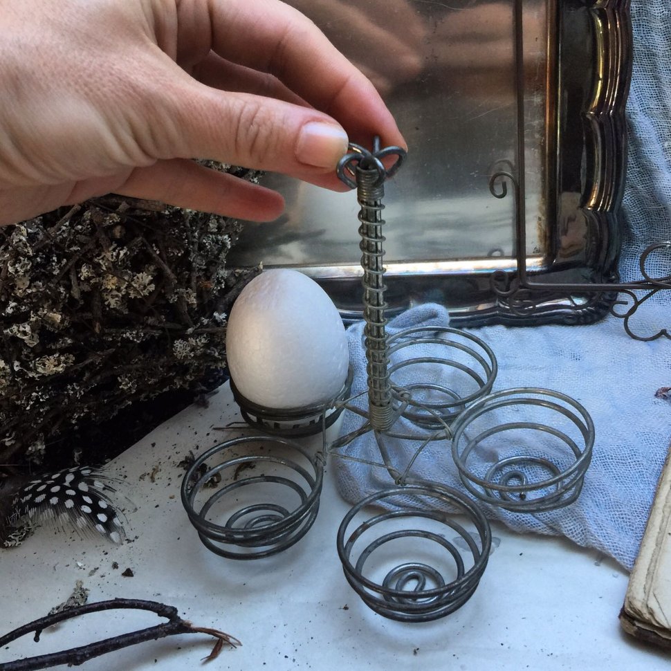 Держатель для яиц витой