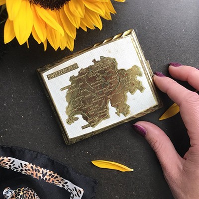 Портсигар SWITZERLAND