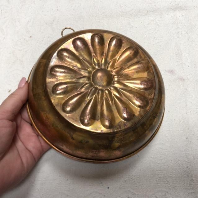 Форма для выпечки медная "Ромашка" 19 см