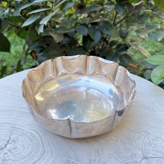 Миска 16 см мельхиор серебрение