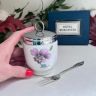 Кодлер на 2 яйца Royal Worchester Фиалка Англия 