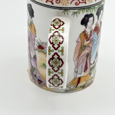 Кружка с ситечком Гейши 300 мл керамика