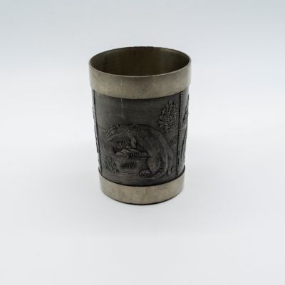 Стакан Барсук, олово 250 мл