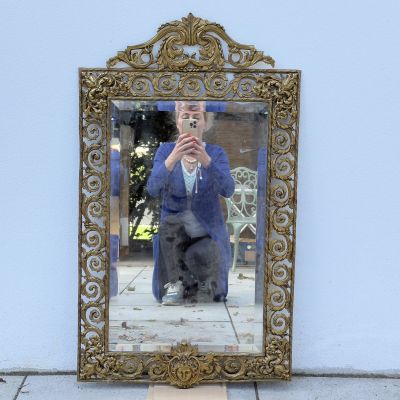 Зеркало Классицизм 55х94 см бронза Франция