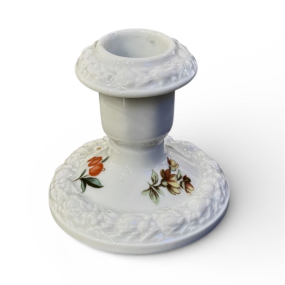 Подсвечник Rosenthal Maria Classic Rose Мейсенский букет 6 см Германия