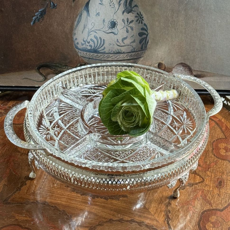 Менажница MAYELL серебрение Англия