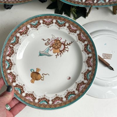 Тарелка Sarreguemines Chinois 23 см Франция