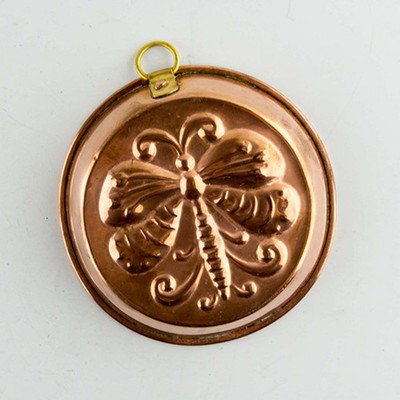 Форма для выпечки 10 см Стрекоза медь