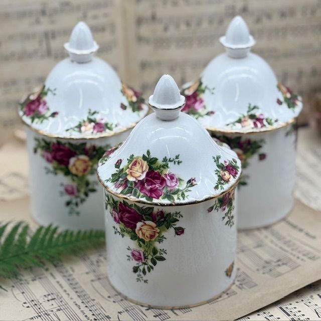 Банка Royal Albert Old Country Roses 700 мл Англия 
