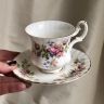 Кофейная пара Royal Albert Moss Rose 
