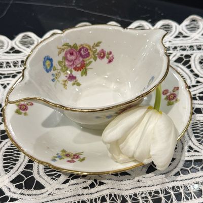 Соусник на блюде PL Limoges Букет 300 мл Франция 