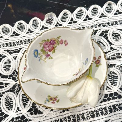 Соусник на блюде PL Limoges Букет 300 мл Франция 