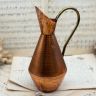 Кувшин с ручкой 1 л Франция медь латунь