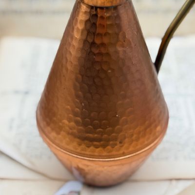 Кувшин с ручкой 1 л Франция медь латунь