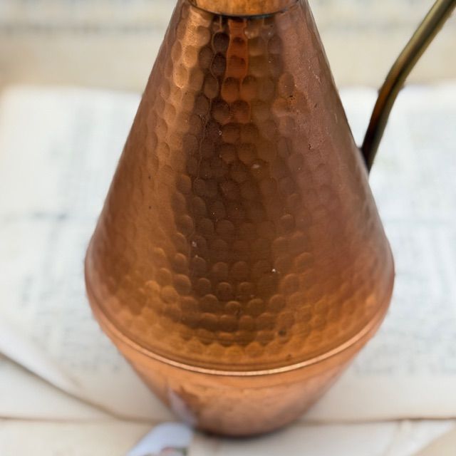 Кувшин с ручкой 1 л Франция медь латунь